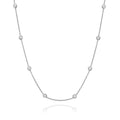 Diamond by the Yard Necklace in White