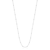 Diamond by the Yard Necklace in White