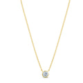 5mm Bezel Drop Necklace in Yellow by Miss Mimi