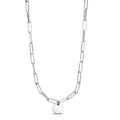 Paper clip charms necklace - Miss Mimi