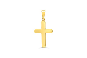 10K Yellow Gold Cross