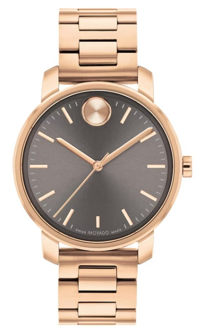 Movado BOLD Rose Tone Ladie's Access Watch