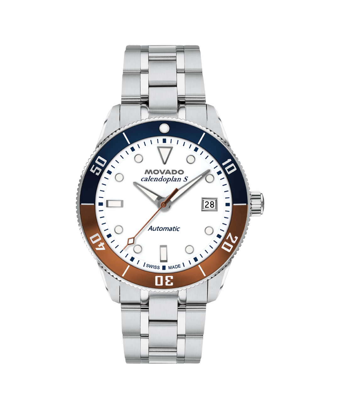 Movado Heritage Series Calendoplan S Men's Automatic Watch