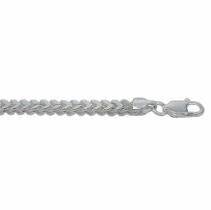 Sterling Silver Franco link Chain | 20"