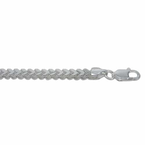 Sterling Silver Franco link Chain | 20