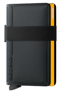 TPU Black-Ochre Band Wallet by Secrid