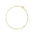 10K Yellow Gold Satellite Chain Bracelet
