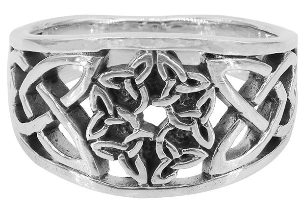 Sterling Silver Celtic Know Ring