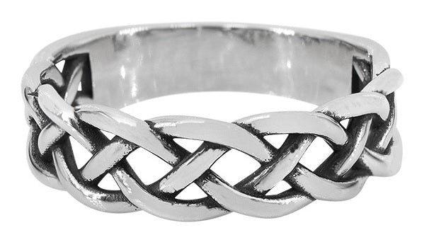 Sterling Silver Braided Ring