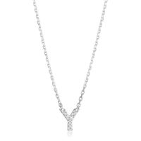 Sterling Silver Mini Initial 