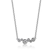 Sterling Silver "Bubble" Collection Necklace by ELLE