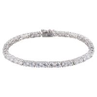 Sterling Silver Tennis Bracelet by Reign | 3mm