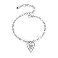 Sterling Silver "Long Love" Collection Bracelet by ELLE