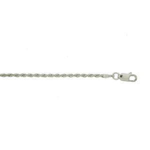 Sterling Silver Rope Chain | 22"
