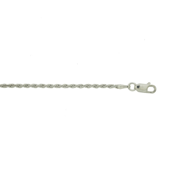 Sterling Silver Rope Chain | 22