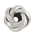 Sterling Silver Love Knot Earrings