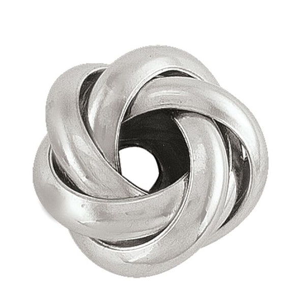 Sterling Silver Love Knot Earrings