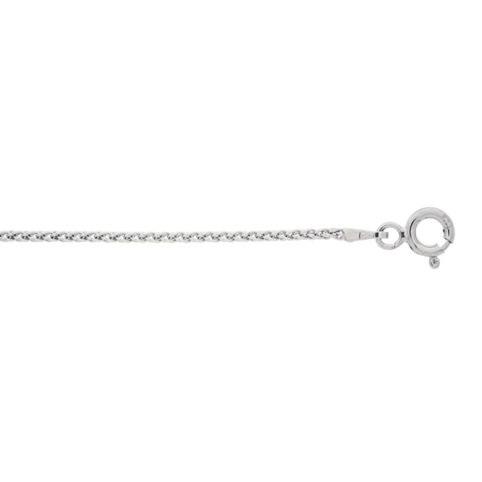 Sterling Silver Wheat Chain | 16"
