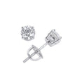 14K White Gold Lab Diamond Studs | 2.06ctw