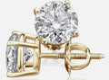 14K Yellow Gold Lab Diamond Studs | 1.52ctw