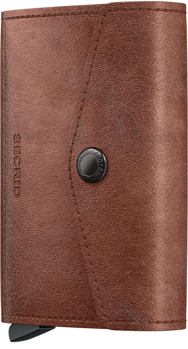 Vintage Cognac Envelopewallet by Secrid
