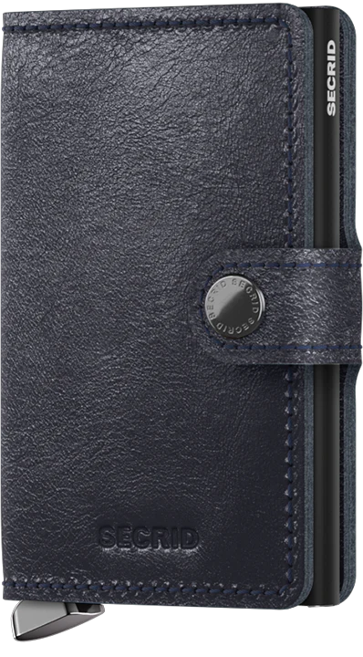 Basco Navy Miniwallet by Secrid