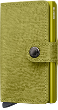 Crisple Lime Miniwallet by Secrid