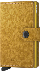 Crisple Ochre Miniwallet by Secrid