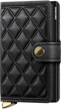 Emboss Diamond Black Miniwallet by Secrid