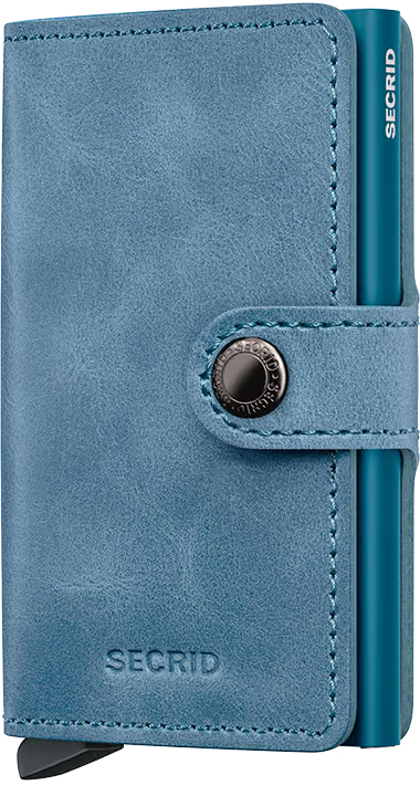Vintage Teal Miniwallet by Secrid