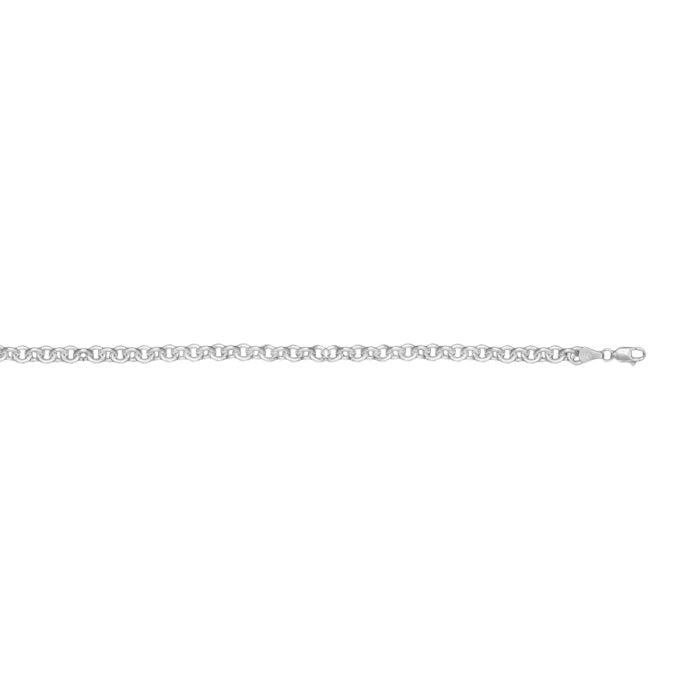 Sterling Silver Rolo Chain | 20"