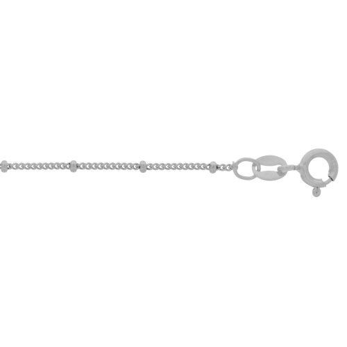 Sterling Silver Fancy Satellite Chain | 24"