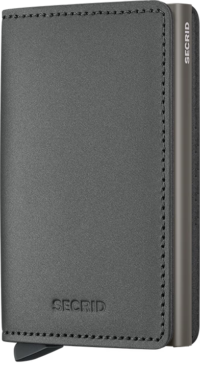 Satin Steel Slimwallet by Secrid