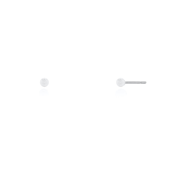 Sterling Silver Ball Studs | 5mm