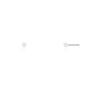 Sterling Silver Ball Studs | 4mm