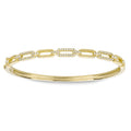 Classic Twist Bangle in Yellow by Miss Mimi