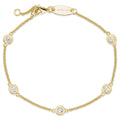 Diamond by the Yard Bracelet in Yellow by Miss Mimi
