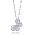 Sterling Silver Butterfly Pendant by Miss Mimi