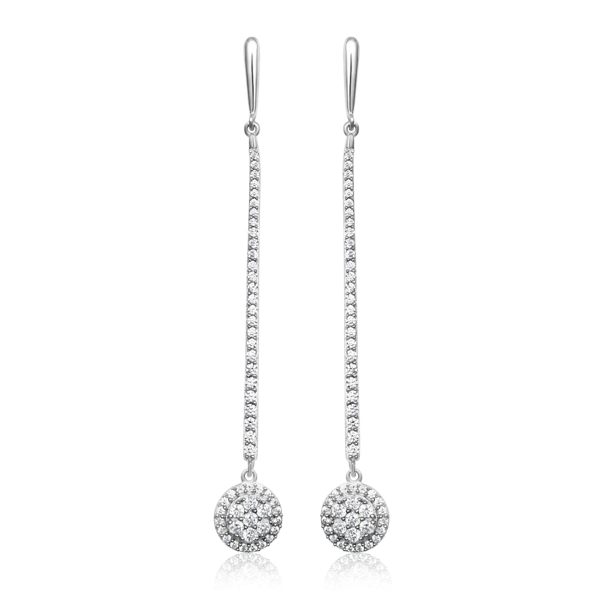 Round drop earrings - Miss Mimi
