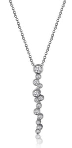 "Bubble Collection" Cubic Zirconia Pendant by ELLE