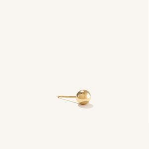 14K YG 
Single Studex
Gold Ball
St. Steel back