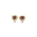 14K Yellow Gold
June birthstone
Alexandrite
Heart w/ Cubic Zirconia
SKU:EAR-00987
