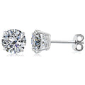 Cubic Zirconia Stud Earrings | 7mm