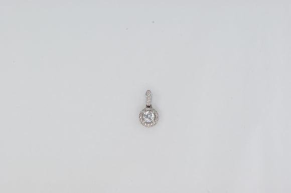 Diamond Pendant 14k White Gold Availabel at The Vault Fine Jewellery 