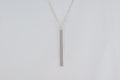 Sterling Silver Bar Pendant Availabel at The Vault Fine Jewellery 