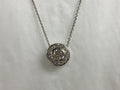 14k White Gold Pendant Availabel at The Vault Fine Jewellery 