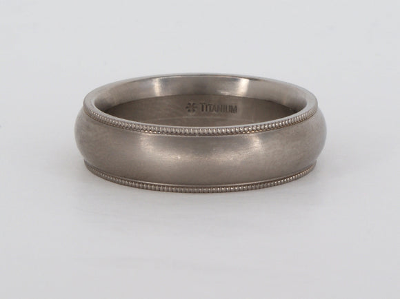 Titanium Ring Availabel at The Vault Fine Jewellery 