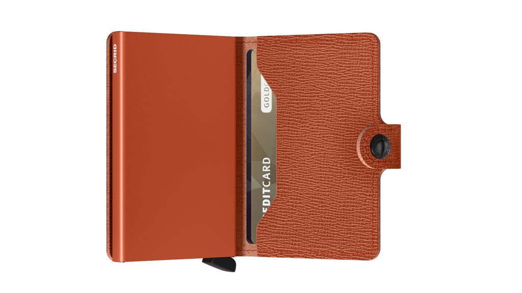 Crisple Pumpkin Miniwallet by Secrid