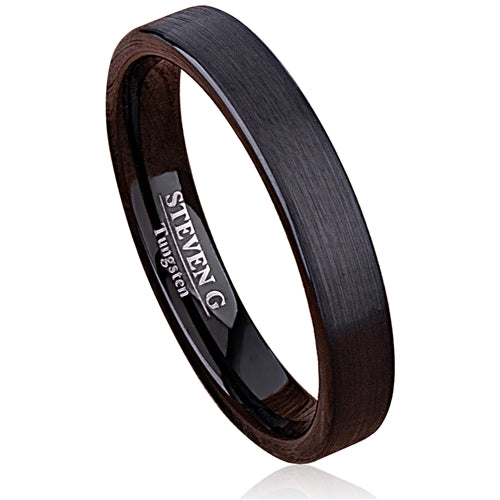 Black Tungsten Ring