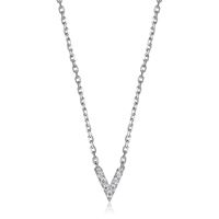 Initial "V" Necklace by Reign